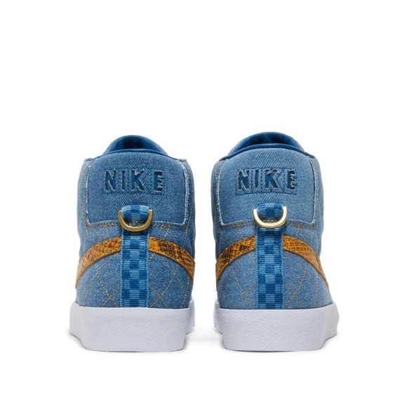 Supreme x Nike Zoom Blazer Mid QS SB 'Denim' - Picture 5 of 14